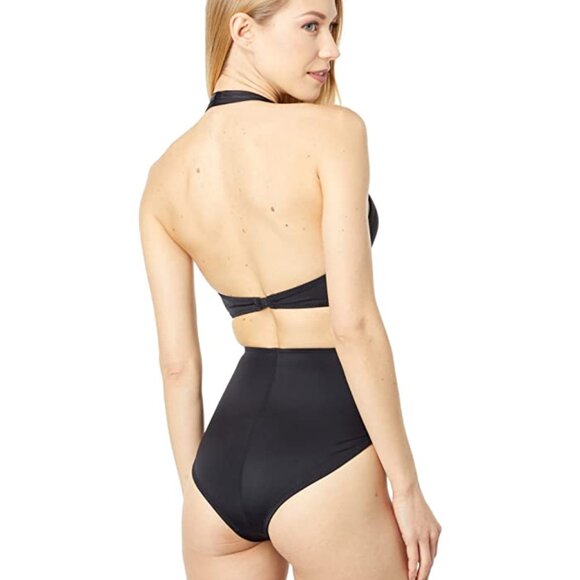 Norma Kamali | Underwire Halter One-Piece - Picture 2 of 2